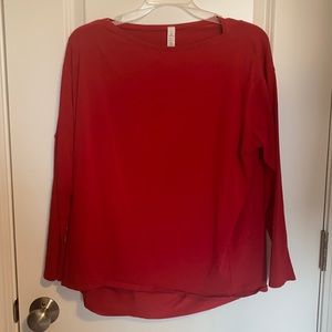 Back in Action Long Sleeve RED